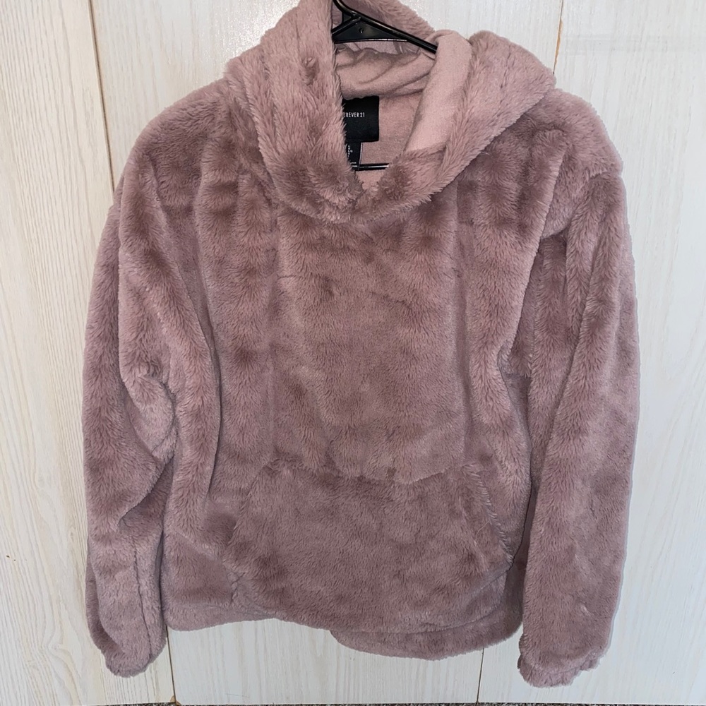 Furry hoodie